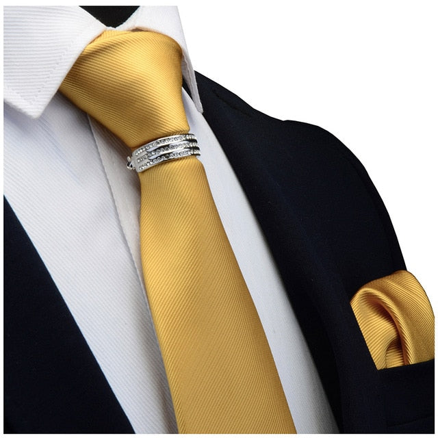 Silk Ring Tie Set