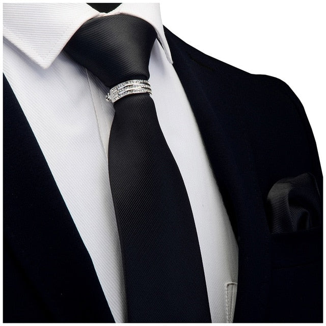Silk Ring Tie Set
