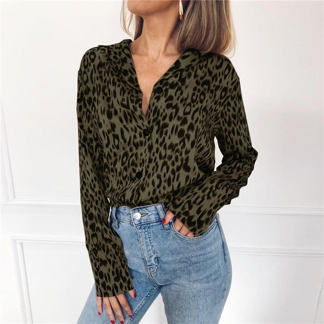 Cheetah Blouse