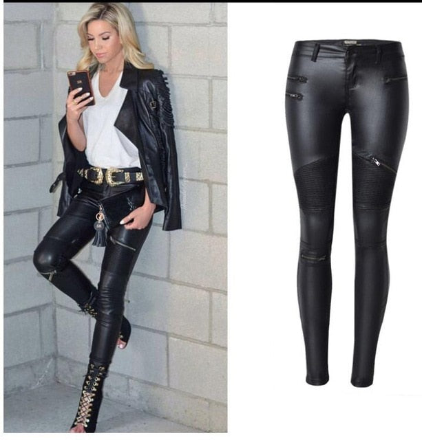Leather Jeans