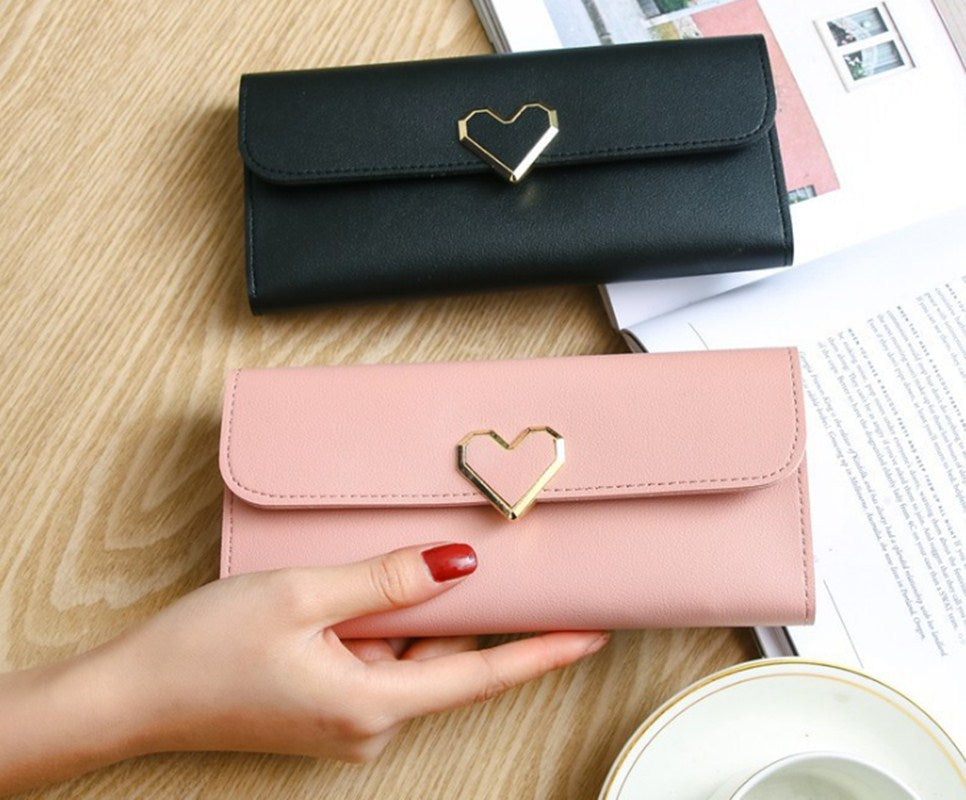 Heart Clutch Wallet