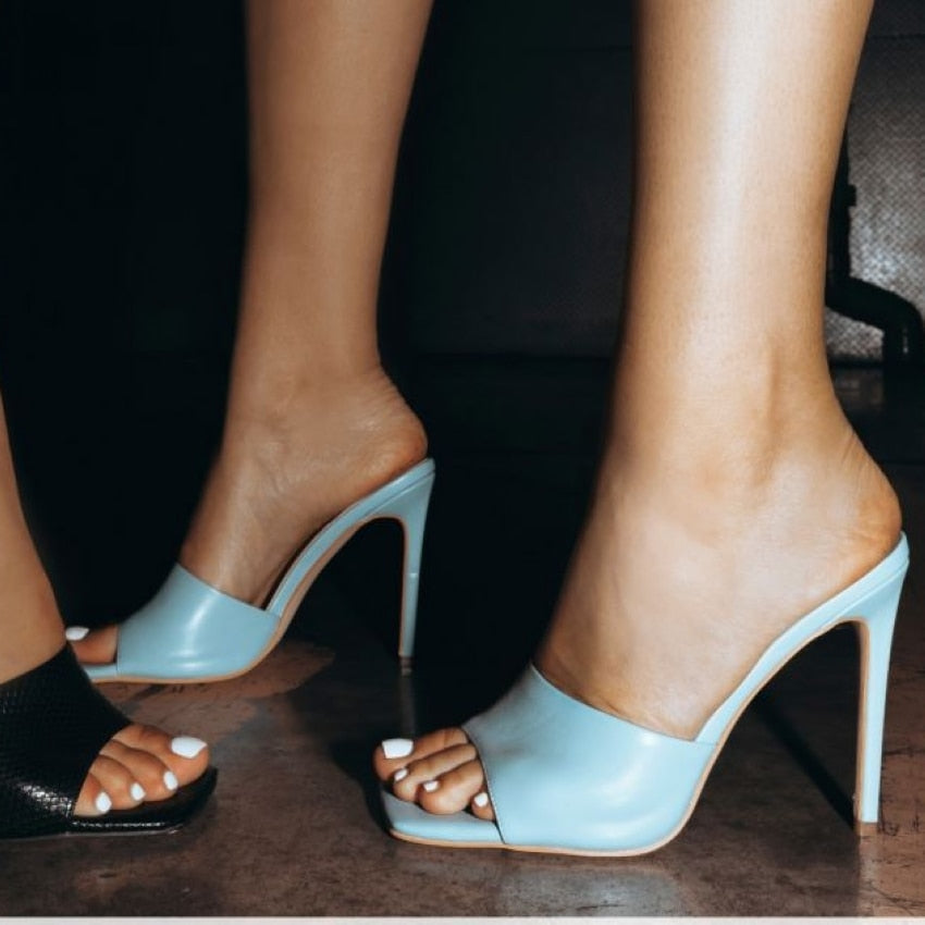 Stylish Mule Heels