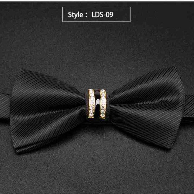 Rhinestone Bow Tie