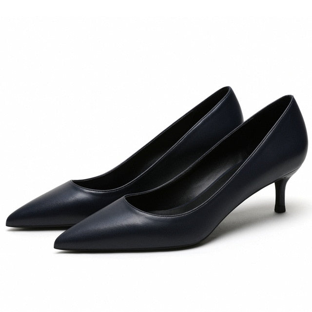 Business Leather Heels