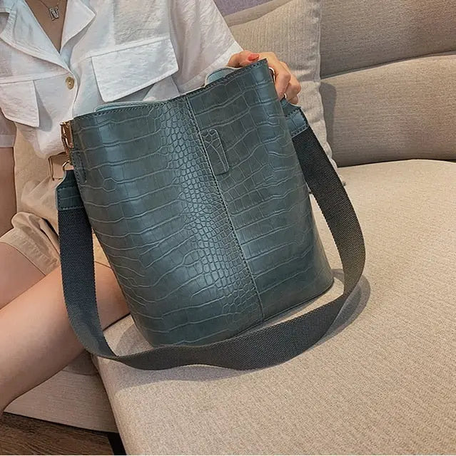 Genuine Leather Crossbody Bag