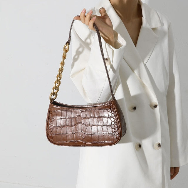 Semi Chain Handbag