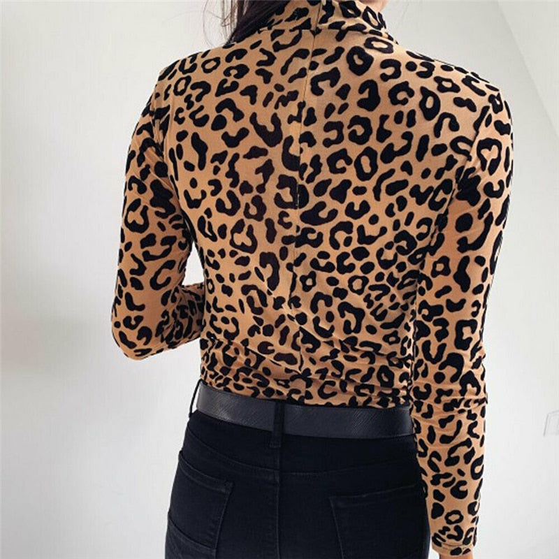 Leopard Print Blouse