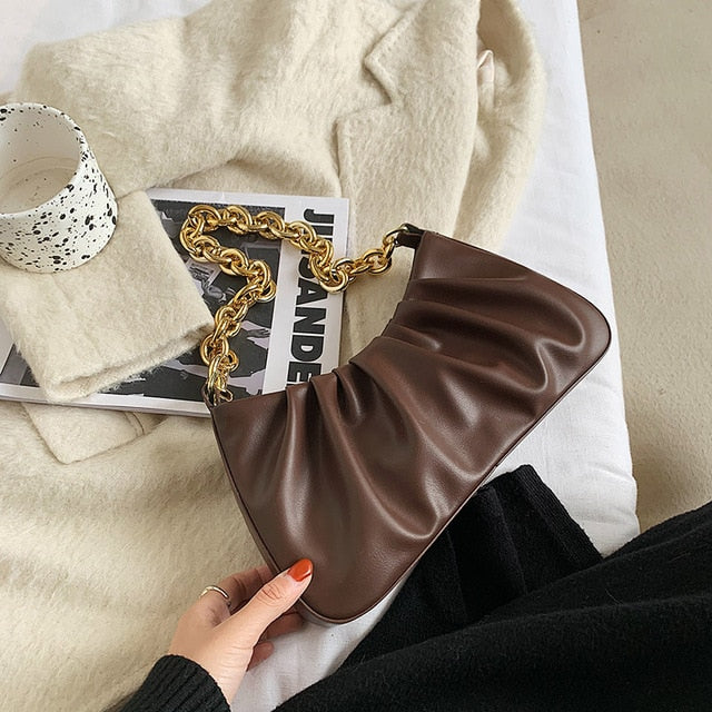 Chain & Ruffle Bag