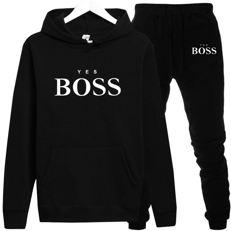 Boss Hoodie Set
