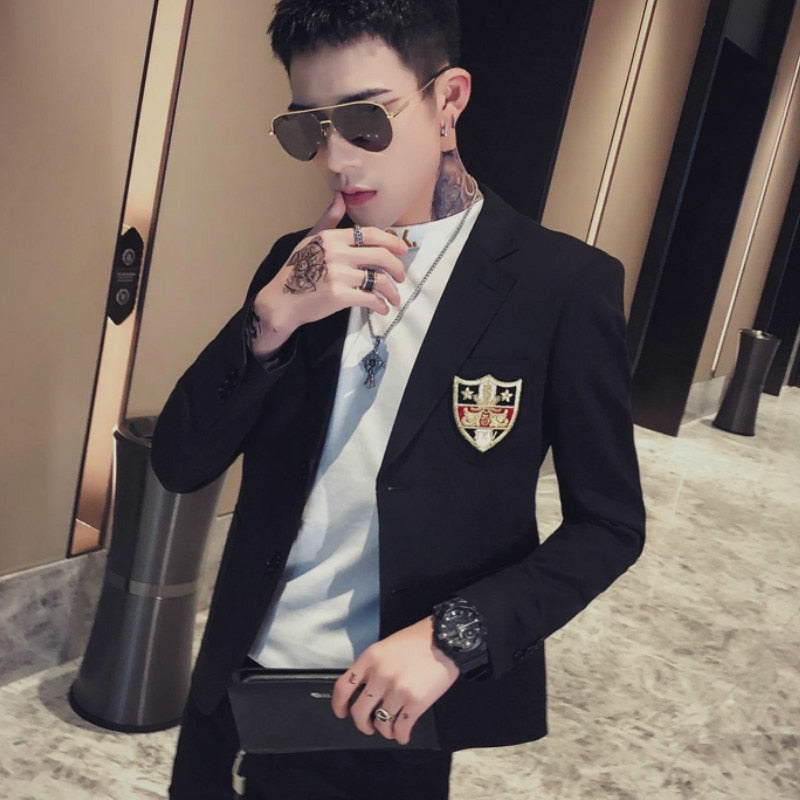 Embroidery Blazer