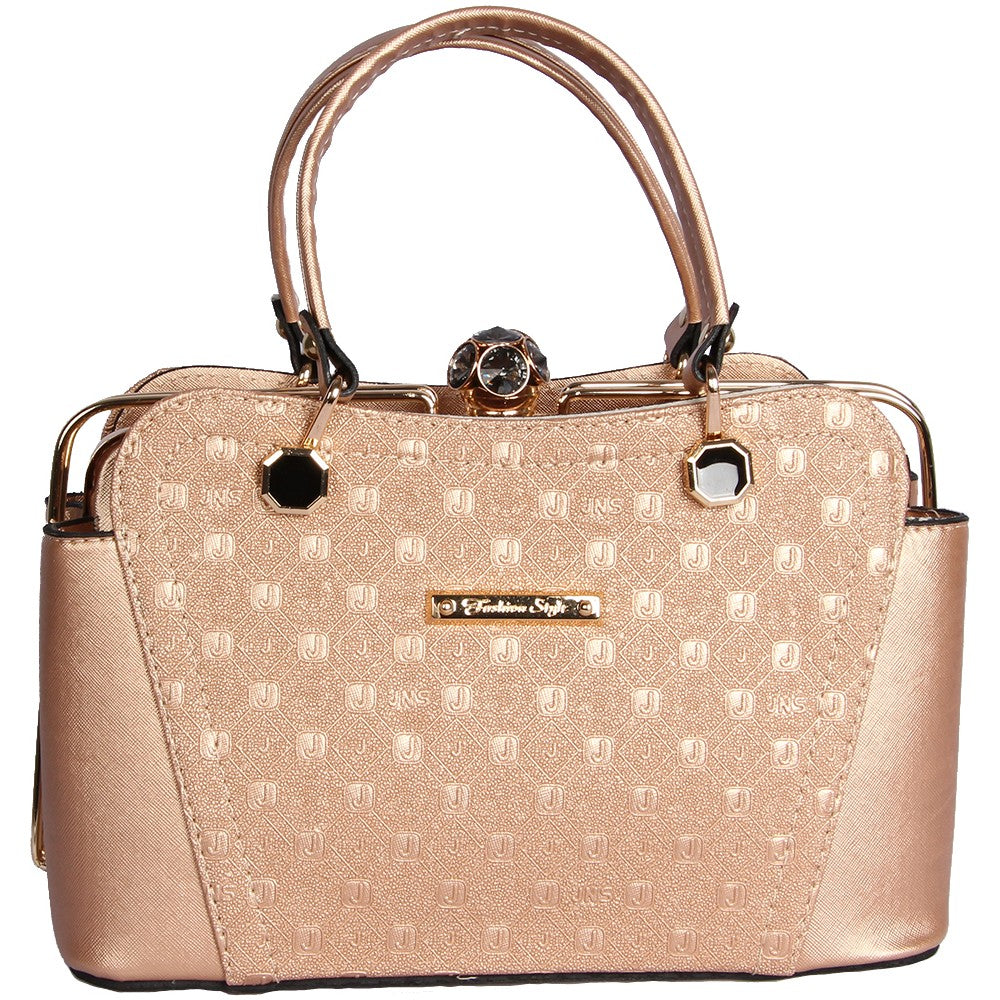 Luxury Trapeze Handle Bag