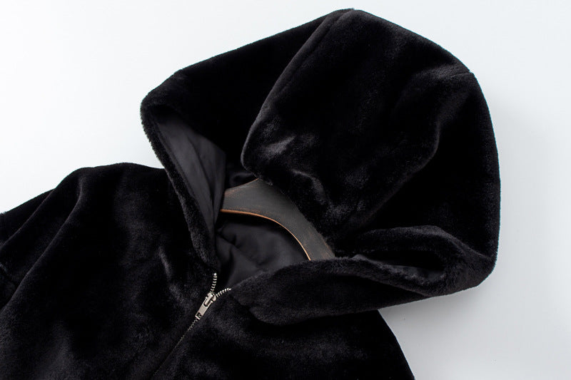 High Waist Hoodie Jacket