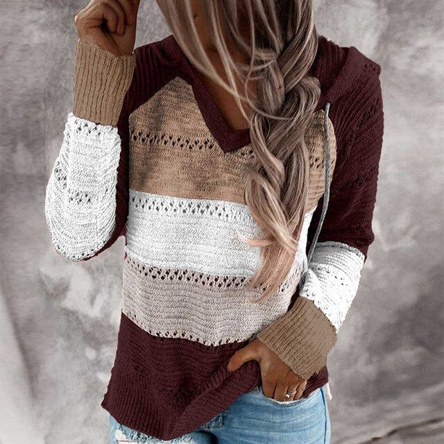 V-Neck Hoodie