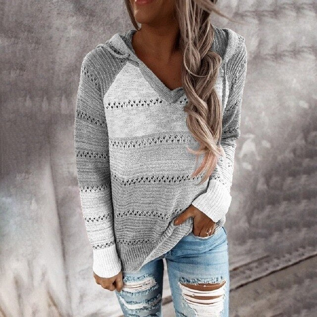 V-Neck Hoodie