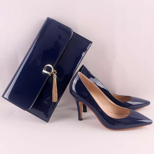 Designer Clutch & Heels