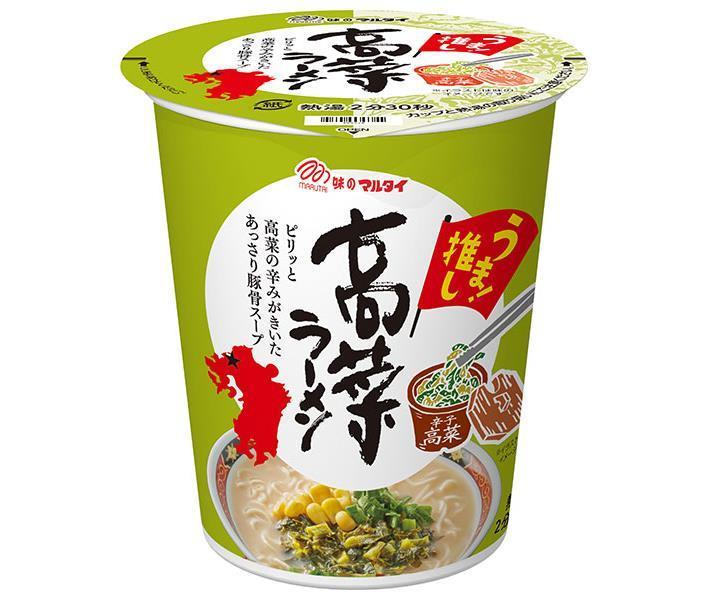 マルタイ 縦型高菜ラーメン 62g×12個入【日本出荷】