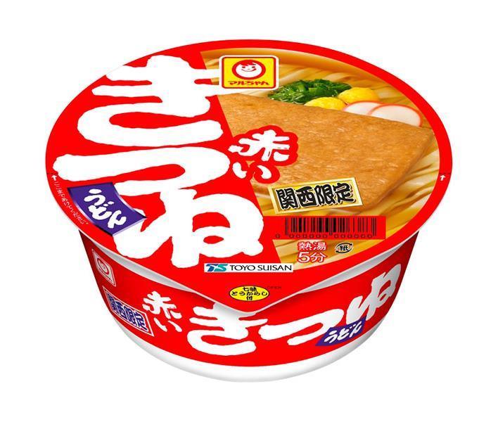 東洋水産 マルちゃん 赤いきつねうどん(関西) 96g×12個入【日本出荷】