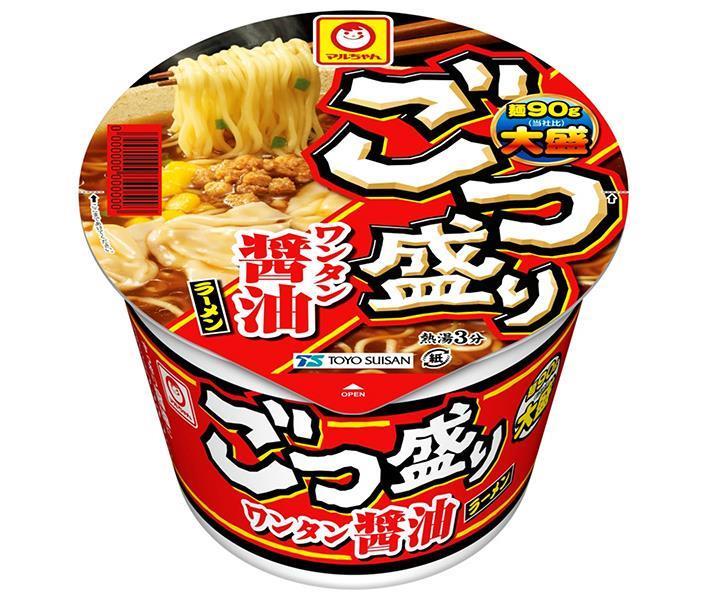 東洋水産 マルちゃん ごつ盛り ワンタン醤油ラーメン 117g×12個入【日本出荷】