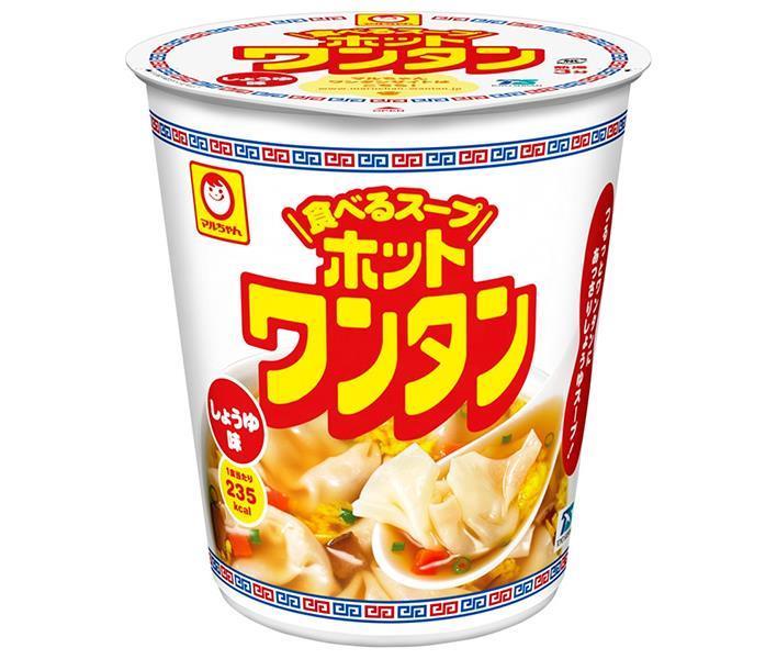 東洋水産 マルちゃん ホットワンタン しょうゆ味 46g×12個入【日本出荷】