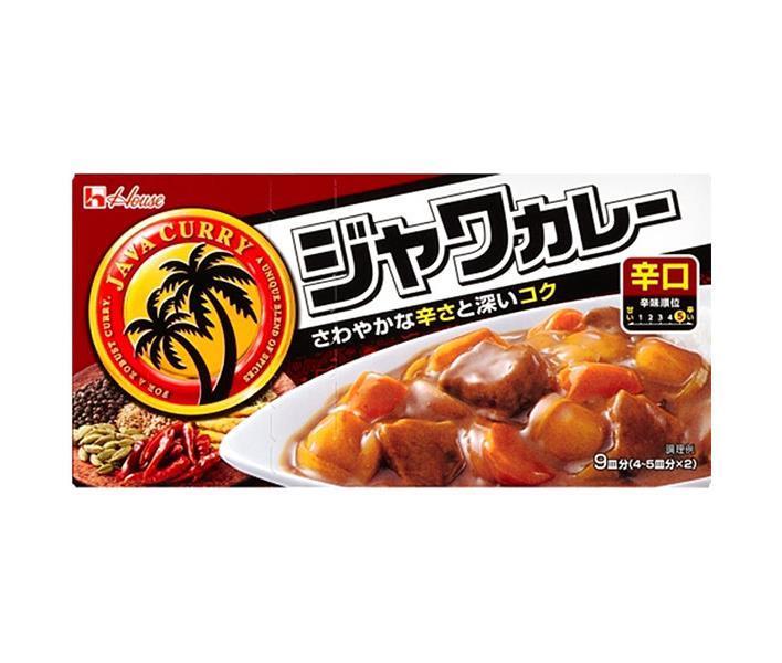 ハウス食品 ジャワカレー 辛口 185g×10個入【日本出荷】