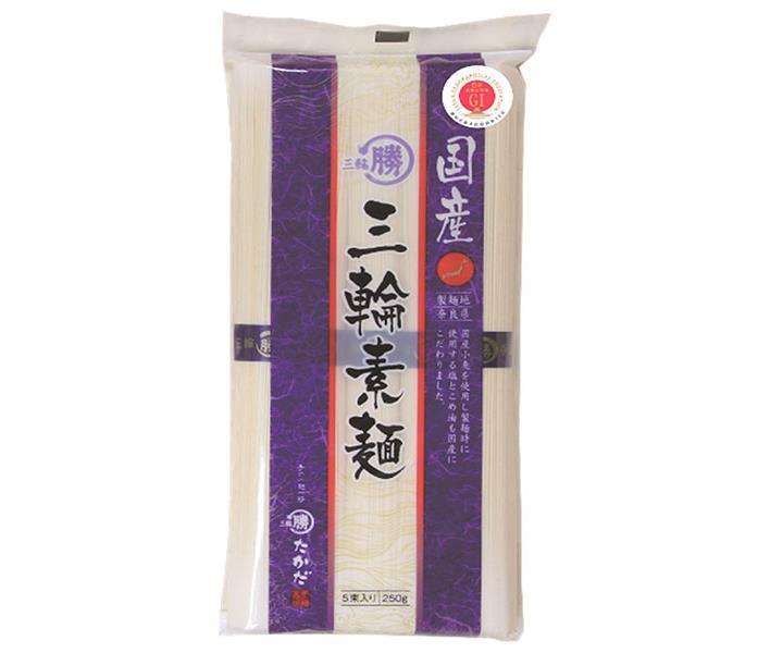 マル勝高田 国産 三輪素麺 250g×20個入【日本出荷】