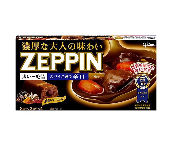 江崎グリコ カレーZEPPIN 辛口 175g×10個入【日本出荷】