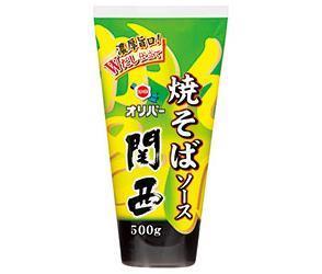 オリバーソース 焼そばソース 関西 500g×12本入【日本出荷】