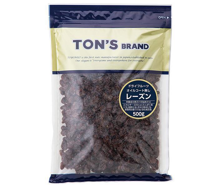 東洋ナッツ レーズン(オイルなし) 500g×10袋入【日本出荷】