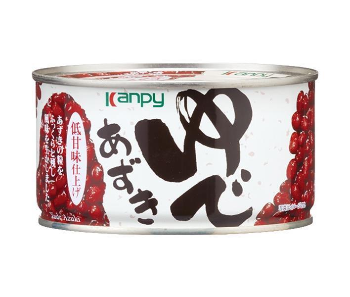 カンピー ゆであずき 低甘味仕上げ 400g缶×24個入【日本出荷】