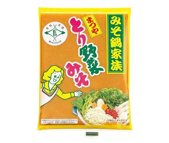 まつや とり野菜みそ 200g×12袋入【日本出荷】