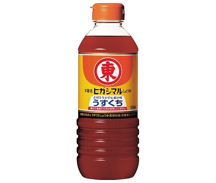ヒガシマル醤油 うすくちしょうゆ 500mlペットボトル×12本入【日本出荷】