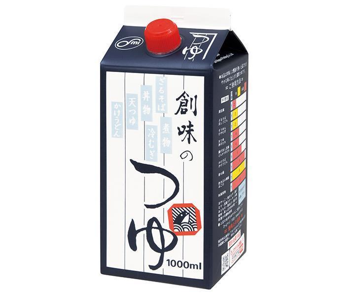 創味食品 創味のつゆ 1000ml紙パック×6本入【日本出荷】