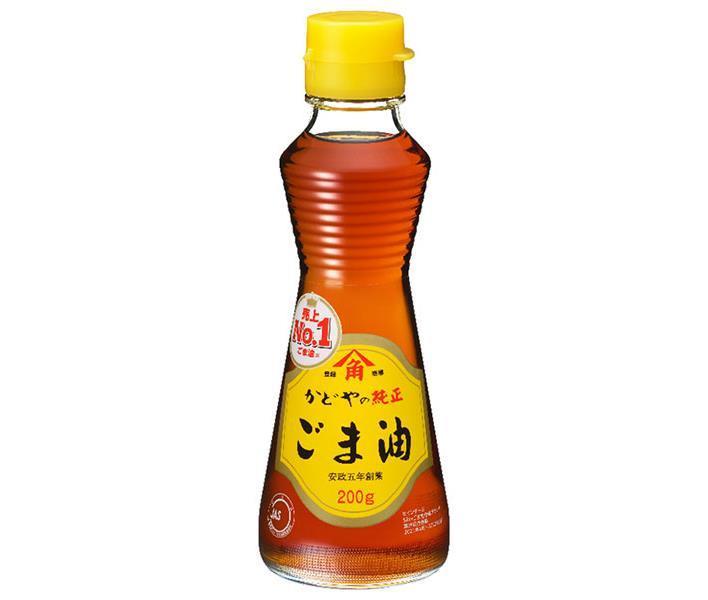 かどや製油 金印純正ごま油 200g×20本入【日本出荷】