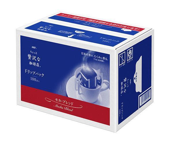 AGF ちょっと贅沢な珈琲店 レギュラー コーヒー コーヒーバッグ モカ ブレンド 7g×100P×6箱入【日本出荷】