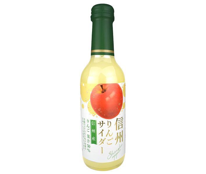 木村飲料 信州りんごサイダー 240ml瓶×20本入【日本出荷】