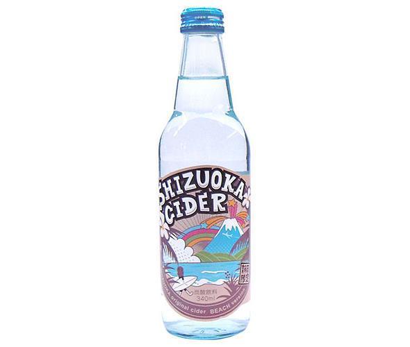 木村飲料 静岡サイダー ビーチラベル 340ml瓶×20本入【日本出荷】