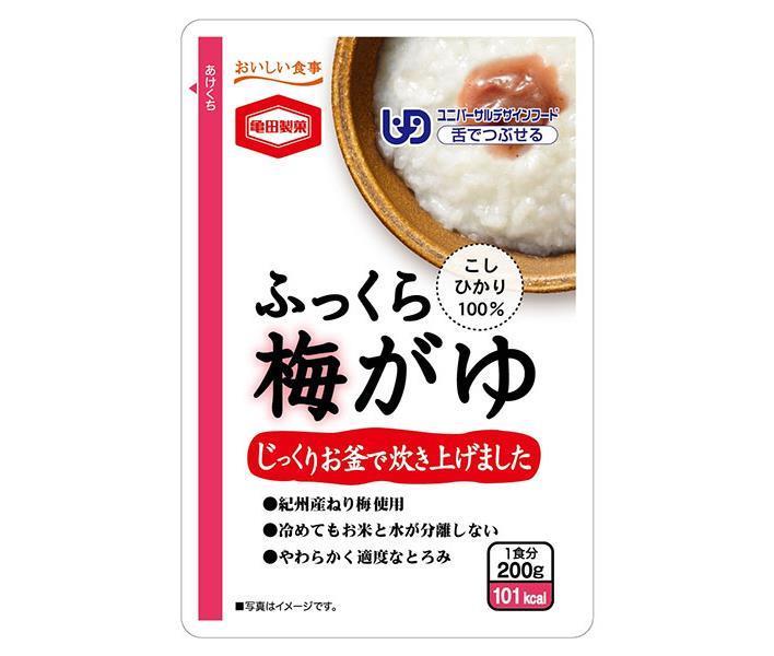 亀田製菓 ふっくら梅がゆ 200gパウチ×24袋入【日本出荷】
