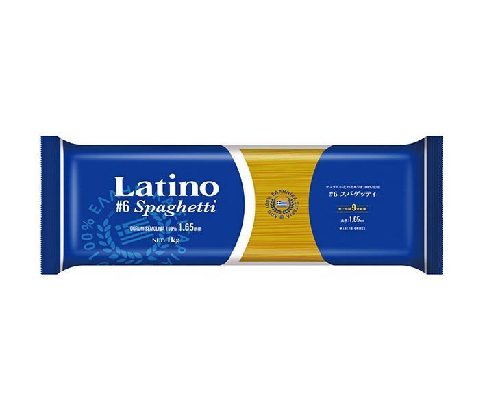 富永貿易 ラティーノ #6スパゲッティ 1kg×12袋入【日本出荷】