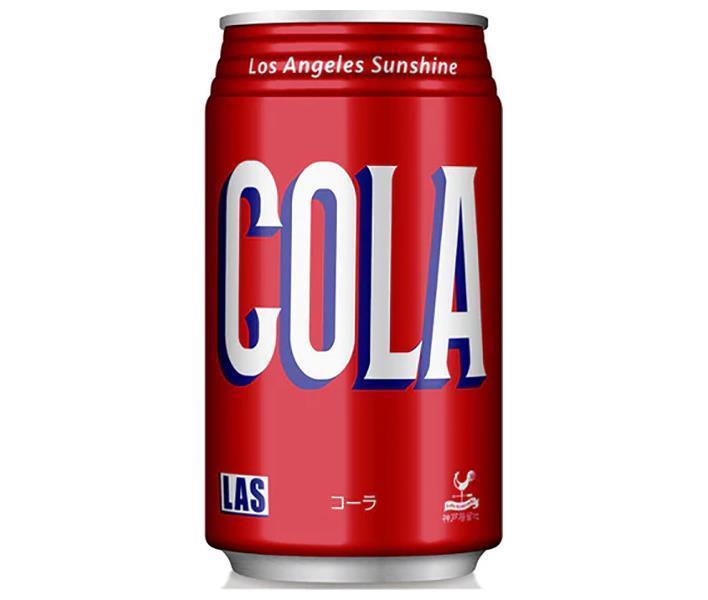 富永貿易 神戸居留地 Lasコーラ 350ml缶×24本入【日本出荷】