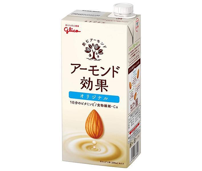 グリコ乳業 アーモンド効果 1000ml紙パック×6本入【日本出荷】