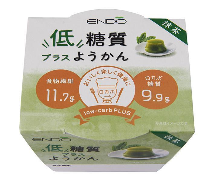 遠藤製餡 低糖質プラスようかん 抹茶 90g×24(6×4)個入【日本出荷】