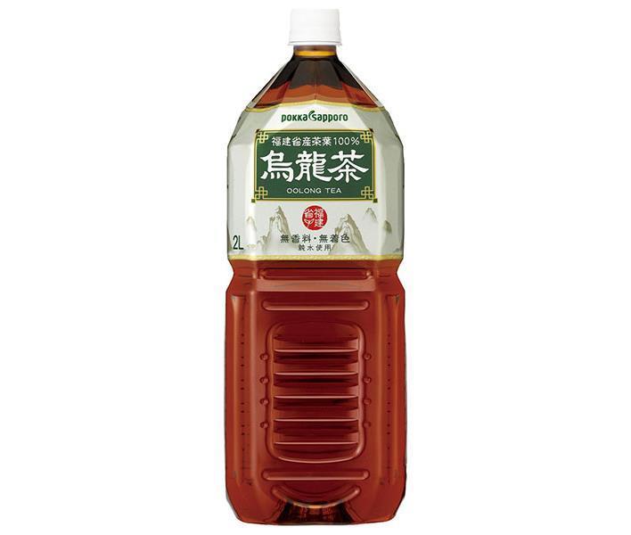 ポッカサッポロ 烏龍茶 2Lペットボトル×6本入【日本出荷】