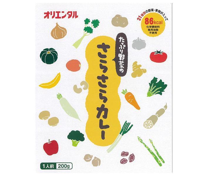 オリエンタル たっぷり野菜のさらさらカレー 200g×30個入【日本出荷】