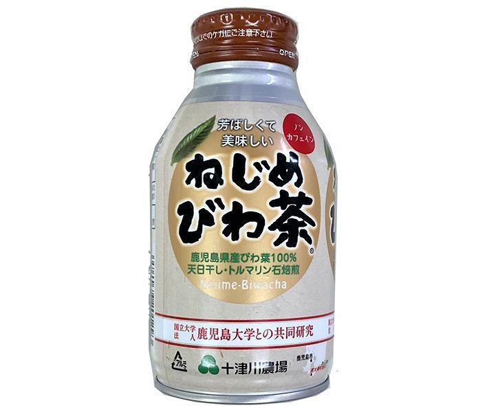 十津川農場 ねじめびわ茶 290mlボトル缶×24本入【日本出荷】