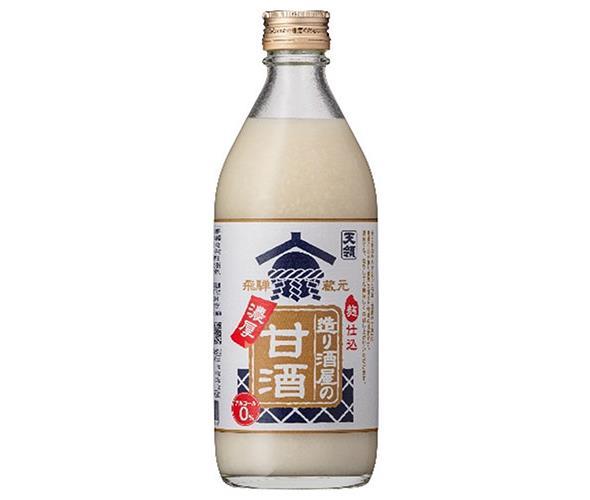 天領食品 造り酒屋の濃厚甘酒 500g瓶×12本入【日本出荷】