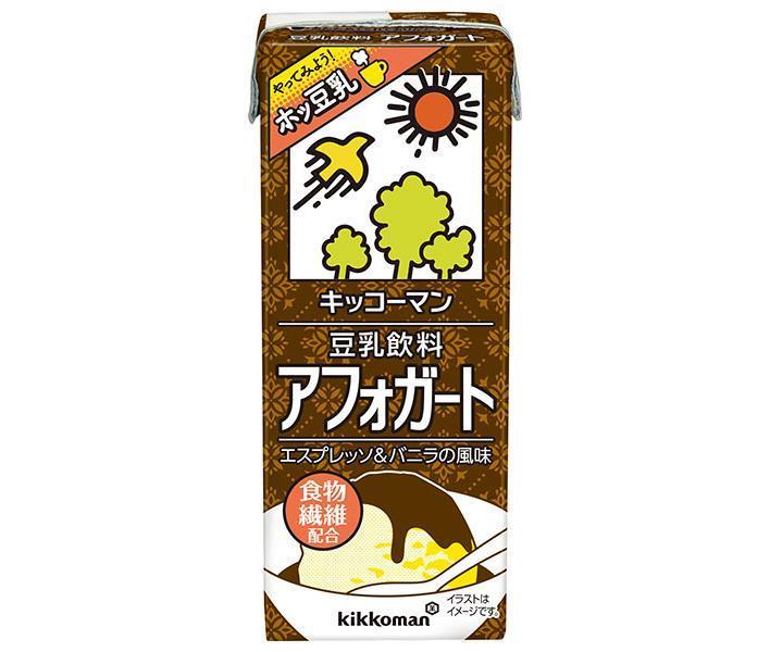 キッコーマン 豆乳飲料 アフォガード 200ml紙パック×18本入【日本出荷】