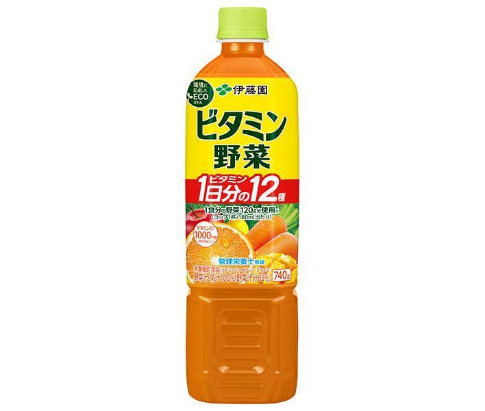 伊藤園 ビタミン野菜 740gペットボトル×15本入【日本出荷】