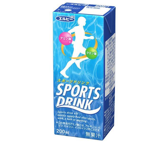 エルビー スポーツドリンク 200ml紙パック×24本入【日本出荷】