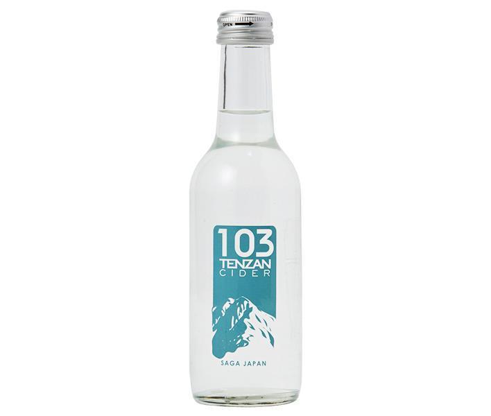友桝飲料 103(テンザン)サイダー 250ml瓶×24本入【日本出荷】