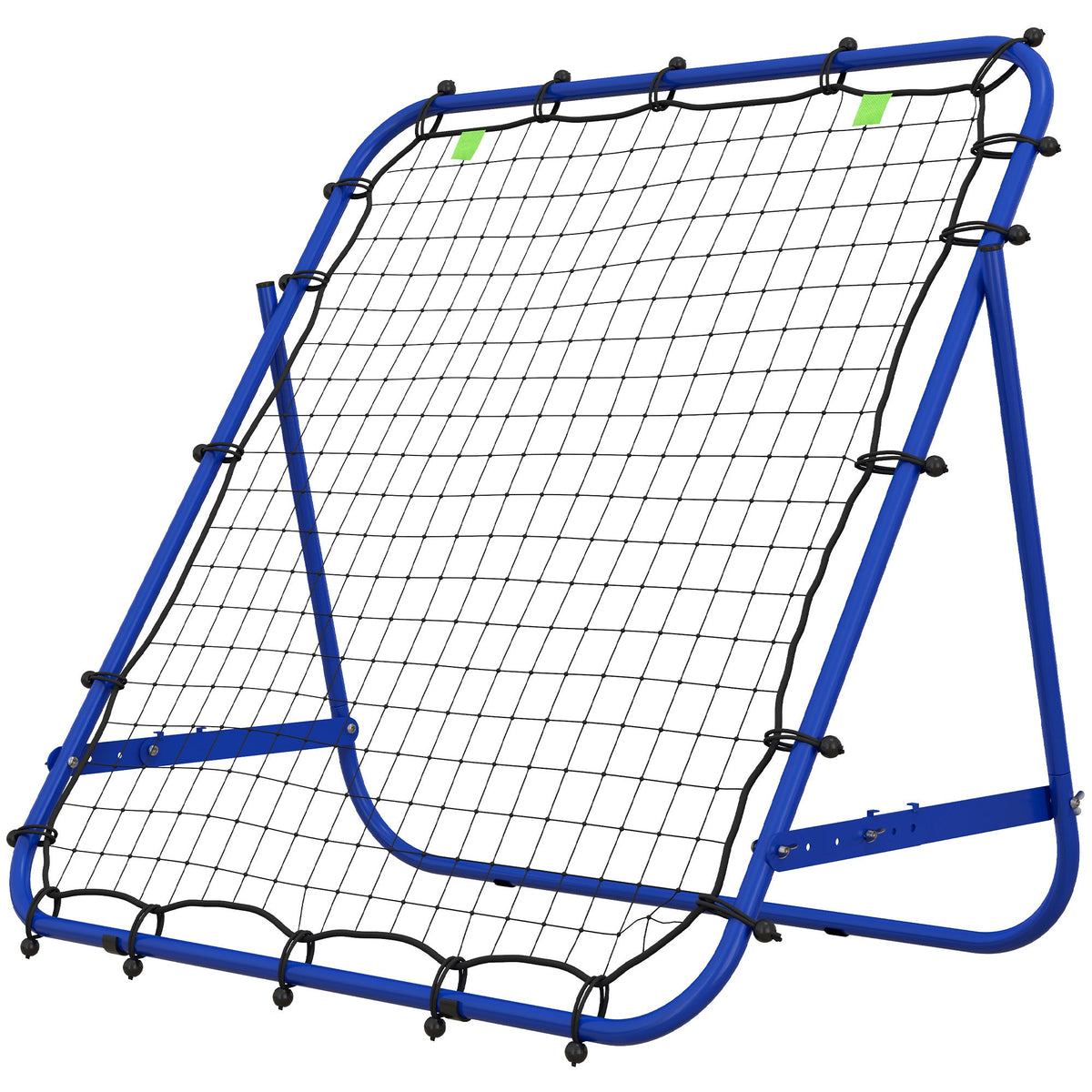 Volleyball Rebounder Net, Adjustable Soccer Rebounder, Baseball Volleyball Training Equipment Aid, Blue